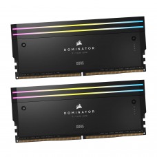 Оперативная память Corsair Dominator Titanium RGB, CMP32GX5M2B6000Z30 (1.4V), DDR5, 32 GB, black 