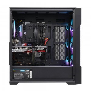 Системный блок Ryzen 5 5600X-3.7GHz/B450/RAM 16GB/SSD 512GB (M.2)/RTX4060-8GB/no DVD/750W