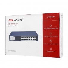 Сетевой коммутатор Hikvision DS-3E0116R-O 