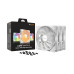 Вентилятор для компьютерного корпуса, Bequiet!, Light Wings LX 140mm PWM high-speed White Triple pack, BL131, 140мм PWM High-Speed 3-Pack вентилятор, 1800 об/мин, 75.12 / 127.9 CFM, 30,5 dB(A), 140*140*25мм, Белый
