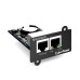 SNMP-карта, CyberPower RMCARD205, Внутренняя установка, Разъём: RJ45/RJ45, Протоколы: IPv4/v6, SNMPv1/v3, HTTP/HTTPs, TCP/IP, UDP, DHCP, NTP, DNS, SMTP, SSH, SSL, TLS, Telnet, FTP и Syslog, Аутентификация: RADIUS, LDAP, LDAPS, Windows AD