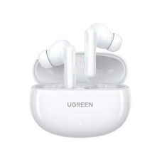 Беспроводные наушники, Ugreen, WS200/15158, HiTune T6, С активным шумоподавлением, Емкость аккумулятора наушников 40 мAч, Емкость аккумулятора кейса 400 мAч, Bluetooth 5.3, IPX5, Белый Беспроводные наушники, Ugreen, WS200/15158, HiTune T6, С активным шумоподавлением, Емкость аккумулятора наушников 40 мAч, Емкость аккумулятора кейса 400 мAч, Bluetooth 5.3, IPX5, Белый