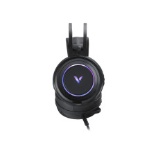 Гарнитура, Rapoo, VH500C, Тип крепления:Дуговые, Микрофон, USB, Длина кабеля 2 м, RGB, Игровые, 165 x105 x235 мм, Черный