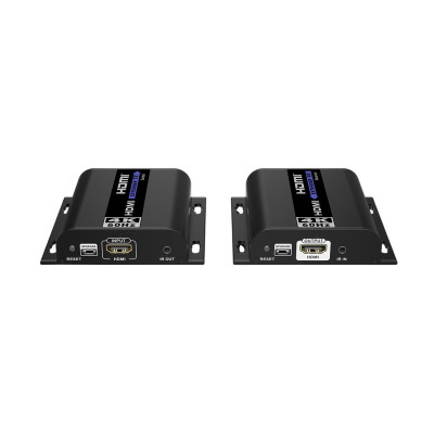 Удлинитель HDMI, Lenkeng, LKV483, (4K, 120), 1x HDMI IN, 1x RJ45 IN, 1x RJ45 OUT, 1x HDMI OUT