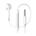 Наушники, Edifier, P180 Plus, Длина кабеля 1.2 м, 1*3.5 Mini jack, 20 до 20000 Гц, Встроенный микрофон, Регулятор громкости, Белый