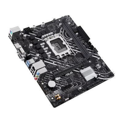 Материнская плата ASUS PRIME H610M-D MB Socket1700, MATX, iH610 (VGA+DVI+HDMI), 2DDR5, PCIx16, PCIx1