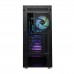 Корпус ATX midi tower APEX 3701 (закаленное стекло), black Case 1*120mm ARGB + 3*120mm + ARGB fan hub + remote contr. (без БП)