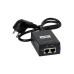 PoE адаптер, Ubiquiti, POE-24-12W-G, PoE Injector 24VDC 12W Gbit, passive PoE, 10/100/1000Mbps Ethernet, 100-240V AC, 24В, 12W