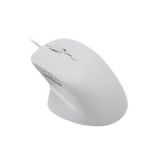 Компьютерная мышь, Rapoo, N500, Оптическая, 1200/1800/2400/3600 dpi, USB, Длина кабеля 1,5 метра, Белый