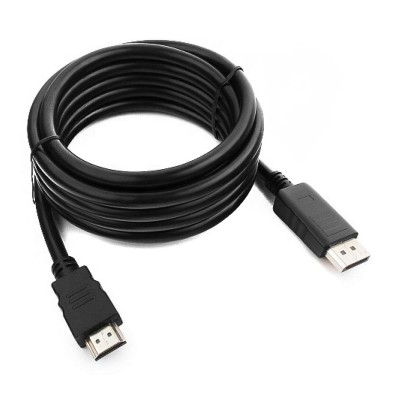 Кабель SVGA, DisplayPort to HDMI, 1.8m, Cablexpert CC-DP-HDMI-4K-6 Cable