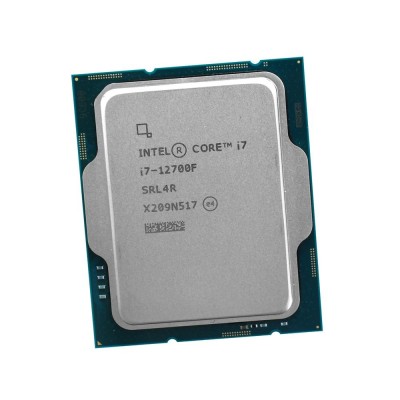 Процессор Intel Сore i7-12700F, oem СPU 2.1GHz (Alder Lake, 4.9), 12C/20T, 25MB L3, MTP 180W, S1700