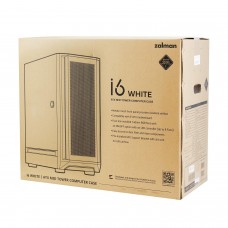 Корпус ATX midi tower Zalman i6, (без БП), Белый 