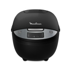Мультиварка, Moulinex, MK611832, Мощность 750 Вт, 10 программ приготовления, Емкость чаши 4 л, Антипригарное покрытие, Черный