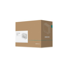 Компьютерный корпус, Deepcool, CH260 WH R-CH260-WHNGM0-G-1, Micro ATX/Mini-ITX, Type C*1/USB 3.0*2, HD-Audio+Mic, Высота процессорного кулера до 174мм, Длина VGA до 388/413мм, 1*3.5"/1*2.5", Сталь 0,6, 438x225x312,5мм, Без Б/П, Белый