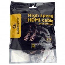 Кабель SVGA, HDMI to HDMI, 2.5m, Cablexpert CCP-HDMI8K-2.5M 