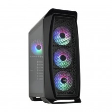 Корпус ATX midi tower AeroCool, Aero One Frost, (без БП), black 