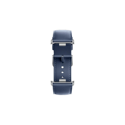 Кожаный сменный браслет, Xiaomi, Leather Quick Release Strap , M2415AS1/BHR9492GL, Совместим с band 8 Pro/9 ProRedmi Watch 4/5, Синий