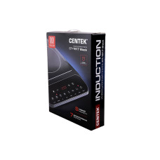 Индукционная плита, Centek, CT-1517, 2000Вт, 8 настр. мощности, 7 программ, Таймер, LED-дисплей, Черный