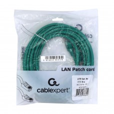 Патч-корд Cablexpert PP12-5M/G, зеленый 