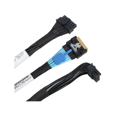 Комплект интерфейсных кабелей, Lenovo, ThinkSystem SR650 V2 2.5" Chassis Front BP2 SAS/SATA Cable Kit v2