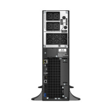 Источник бесперебойного питания, APC, Smart-UPS SRT5KXLI, Онлайн, Мощность 5000ВА/4500Вт, Напольный, 230В, Вых: 6x C13+4x C19 IEC, APCRBC140, Network Card+SmartSlot, Extended runtime, Чёрный