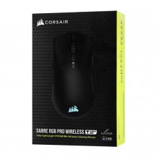 Мышь Corsair Sabre RGB PRO, Wireless, [CH-9313211-EU], 26000dpi, 2.4GHz, черная 