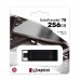 Флешка USB Kingston DT70, 256GB, Черный flash 256GB DT70 USB-C 3.2, black