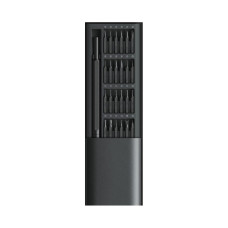 Набор точных отверток, Xiaomi, Mi Precision Screwdriver Kit, BHR4680GL/MJJXLSD002QW, Анодированный алюминиевый сплав, C4 28 мм, Количество бит: 24 шт, Серый