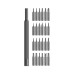 Набор точных отверток, Xiaomi, Mi Precision Screwdriver Kit, BHR4680GL/MJJXLSD002QW, Анодированный алюминиевый сплав, C4 28 мм, Количество бит: 24 шт, Серый Набор точных отверток, Xiaomi, Mi Precision Screwdriver Kit, BHR4680GL/MJJXLSD002QW, Анодированный алюминиевый сплав, C4 28 мм, Количество бит: 24 шт, Серый