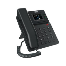 IP-телефон, Fanvil, V60W, 4 линии SIP, Wi-Fi 2,4G/5G, 2xFE PoE, цветной экран 320x240, конференц-связь на 6 участников, 6 клавиш DSS, блок питания в комплекте