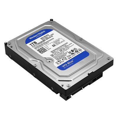 Жесткий диск Western Digital Caviar Blue, 1000 GB HDD SATA WD10EZEX, 7200rpm, 64MB cache, SATA 6 Gb/s