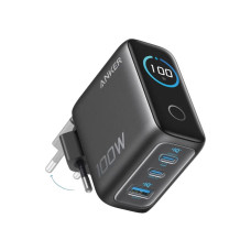 Адаптер питания Anker Prime Charger Smart Display (100W, 3 Ports) (B121BGZ1) Адаптер питания Anker Prime Charger Smart Display (100W, 3 Ports) (B121BGZ1)