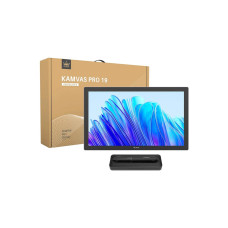 Графический планшет/монитор, Huion, Kamvas Pro 19 (GT1902), Цифровая ручка:PW600/PW600S, Технология пера:PenTech 4.0, Разрешение пера:5080 LPI, Чувствительность к давлению:16384уровня, Поддержка наклона:±60°, Чувствительная высота:10mm, Report Rate:260PPS