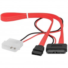 Разветвитель питания Cablexpert CC-SATA-C2, Molex, 2m -> 2 x SATAf 