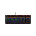 Клавиатура, Rapoo, V500PRO-87, Игровая, USB, Кол-во стандартных клавиш 87, RGB, Алюминий, Анг/Рус, Водонепроницаемый корпус, Черный