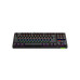 Клавиатура, Rapoo, V500PRO-87, Игровая, USB, Кол-во стандартных клавиш 87, RGB, Алюминий, Анг/Рус, Водонепроницаемый корпус, Черный