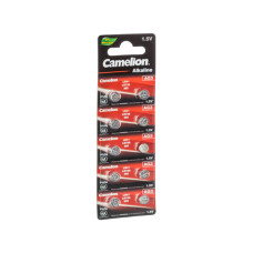 Батарейка, CAMELION, AG3-BP10(0%Hg), Alkaline, AG3, 1.5V, 0% Ртути, 10 шт. в блистере