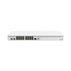 Маршрутизатор, MikroTik, CCR2004-16G-2S+, Cloud Core Router, 16 портов 10/100/1000M, 2 порта SFP+, 1*USB 3.0 type A, RouterOS (6), -20°C to 60°C, стоечный 1U