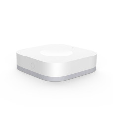 Беспроводная кнопка, Xiaomi, AQARA Wireless Switch Mini, WXKG11LM, 12 х 45 х 45 мм, Zigbee, Батарея: CR2032, Беспроводная работа с центром умного дома Aqara Hub по протоколу Zigbee, Легко настроить в приложении Aqara для iOS, Android, Стикер для наклеиван