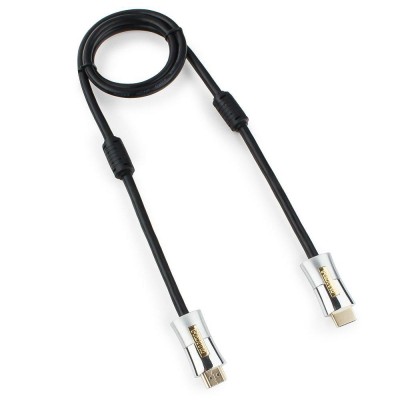 Кабель SVGA, HDMI to HDMI, 1.0m, Cablexpert CC-P-HDMI01-1M Cable black Кабель SVGA, HDMI to HDMI, 1.0m, Cablexpert CC-P-HDMI01-1M Cable black