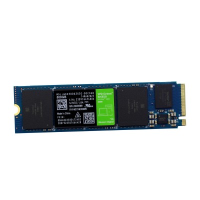 Твердотельный накопитель SSD M.2 PCIe Western Digital Green SN350, 500GB 500 GB WDS500G2G0C, PCIe 3.0 x 4 NVMe Твердотельный накопитель SSD M.2 PCIe Western Digital Green SN350, 500GB 500 GB WDS500G2G0C, PCIe 3.0 x 4 NVMe