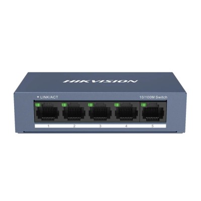 Сетевой коммутатор Hikvision DS-3E0105-O Switch 5 port 10/100M desktop