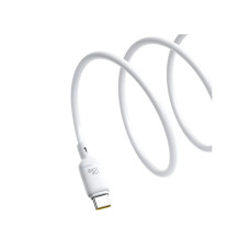 Интерфейсный кабель, Baseus, Silky Series (P10377703213-01), 100W, 2m, Белый