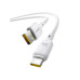Интерфейсный кабель, Baseus, Silky Series (P10377703213-01), 100W, 2m, Белый Интерфейсный кабель, Baseus, Silky Series (P10377703213-01), 100W, 2m, Белый