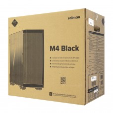 Корпус ATX mini tower Zalman M4, (без БП), Черный 