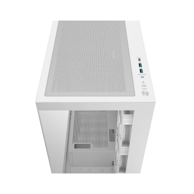 Компьютерный корпус, Deepcool, CG580 4F V2 WH R-CG580-WHADA4-G-2, ATX/Micro ATX/Mini-ITX, USB 3.1*1/3.0*2, HD-Audio, 4*120мм ARGB, Высота процессорного кулера до 176мм, Длина VGA до 410мм (до 262 мм с радиатором), 2*3.5"/2*2.5", Сталь 0,6, 437х2