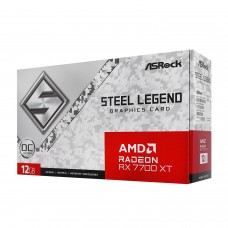 Видеокарта ASRock RX 7700 XT Steel Legend 12GB OC, 12 GB 