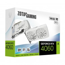 Видеокарта ZOTAC GAMING RTX 4060 TWIN EDGE OC WHITE EDITION [ZT-D40600Q-10M], 8 GB 