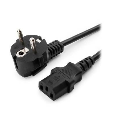 Кабель питания, Cablexpert PC-186-1-5M, 5м, Черный Cable power, Schuko - C13, black Кабель питания, Cablexpert PC-186-1-5M, 5м, Черный Cable power, Schuko - C13, black