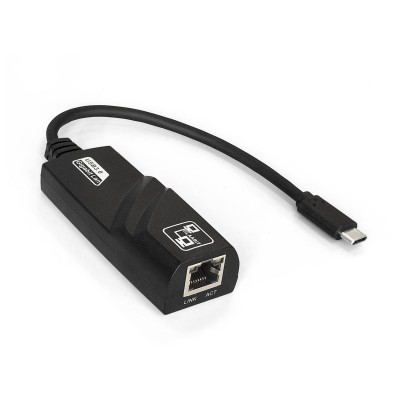 Адаптер Type-C на RJ-45, ExeGate EXE-730-45, USB NIC 10/100/1000 Mb, LAN